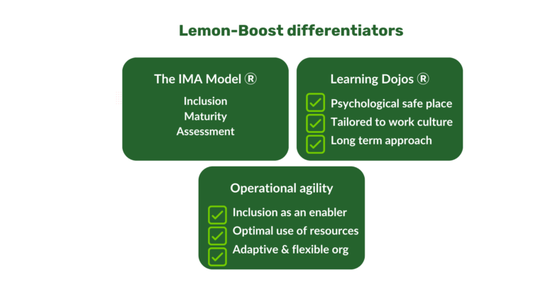 Agile Inclusive teamwork Japan IMA Inclusion maturity model