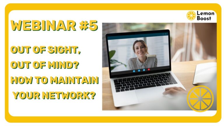 Out of Sight, out of Mind ? Discover how to maintain your network